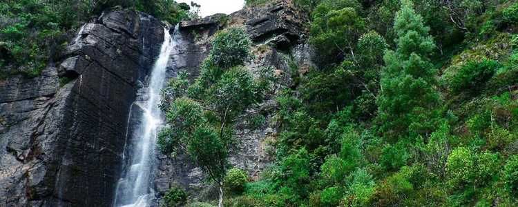 Waterfalls in Sri Lanka