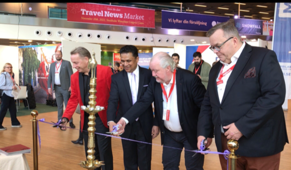 Destination Sri Lanka presented at Travel News Market (TNM) - Sweden